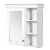 Wall Mounted Bathroom Medicine Cabinet With Mirror And Adjustable Storage With Soft Close Hinges