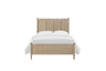 Transitional Style Lo-Post Bed