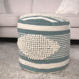 Diamond - Handcrafted Cylindrical Pouf