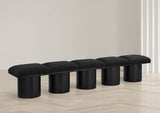 Pavilion - 5 Piece Modular Bench With Black Base