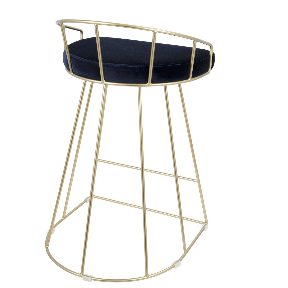 Canary - Counter Stool (Set of 2) - Gold Metal
