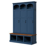 Classic Arched Design Hall Tree With 3 Hidden Storage