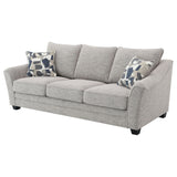 Mingle ] Upholstered Sofa - Light Gray