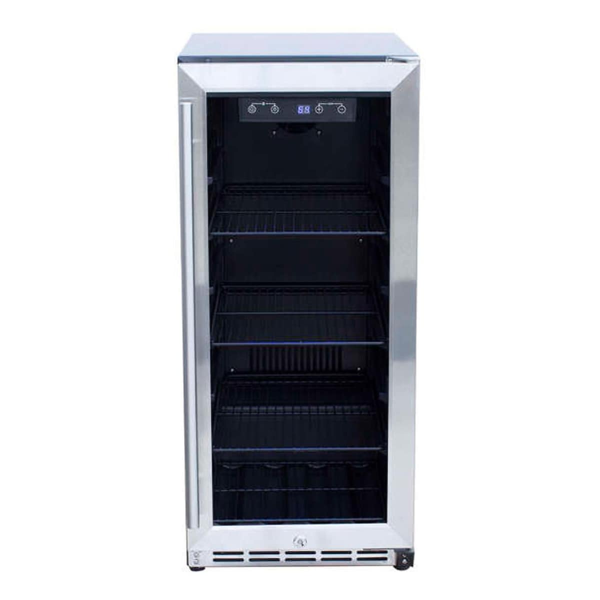 Summerset 15 Inch Outdoor Rated Fridge w/ Glass Door - RFR-15G