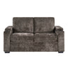 Pull Out Sofa Bed Loveseat With Twin Mattress, Cup Holders And Arm Storage