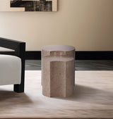 Dimple - Modular End Table - Terazzo Finish