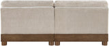 Turin - Chenille Fabric Upholstered Modular Sectional - Taupe