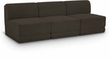Ollie - 3 Seat Armless Modular Sofa