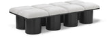 Pavilion - 8 Piece Modular Bench With Black Base