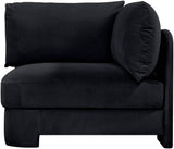 Hammond - Velvet Performance Fabric Upholstered Corner Chair