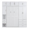 Murphy Bed With Lockers And Wardrobes