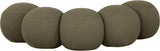 Apollo - Boucle Fabric Bench