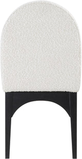 Waldorf - Boucle Dining Side Chair With Black Legs