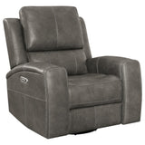 Boyce - Triple Power Swivel Recliner With Independent Adjustments