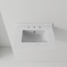 Basin Sink, 0.6" Ultra Thin Profile, Triple Faucet Holes, Sink Only