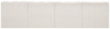 Arc - Boucle Fabric 4 Seats Modular Sofa