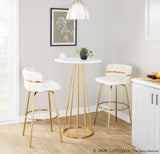 Canary - Bar Table - Gold Metal