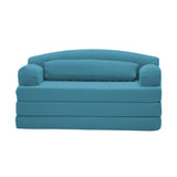 2 Seater Sofa Bed, Compact Foldable Floor Couch