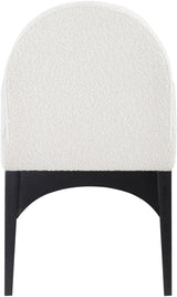Waldorf - Boucle Dining Arm Chair With Black Legs