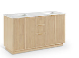 Willard - Engineered Stone And Solid Wood Bathroom Vanity