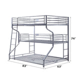 Caius II - Triple Bunk Bed