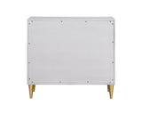 Anson - Console Cabinet - Silver / Champagne