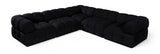 Orin - Velvet 5 Piece Modular Corner Sectional