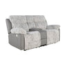 Bruni - Console Reclining Loveseat With Manual Recline