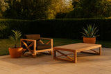 Anguilla - Teak Outdoor Coffee Table - Natural