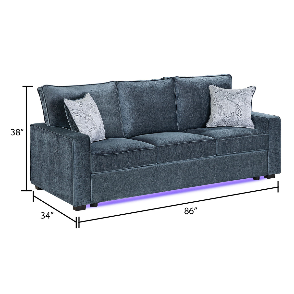 Rita - Living Room Set With LED