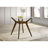 Flynn - Round Counter Height Dining Table - Brown