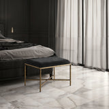 Valley - Bench With Gold Frame