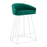 Canary - Counter Stool (Set of 2) - Silver Steel