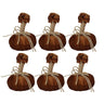 Pumpkin Ornament For Holiday Harvest Festival Fall Festival & Thanksgiving (Set of 6)
