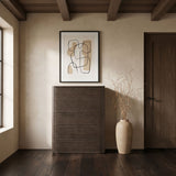 Morino - Oak Veneer And Solid Wood Chest - Brown