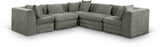 Stellar - 5 Piece Upholstered Modular Sectional