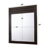 Panang - Mirror - Mahogany