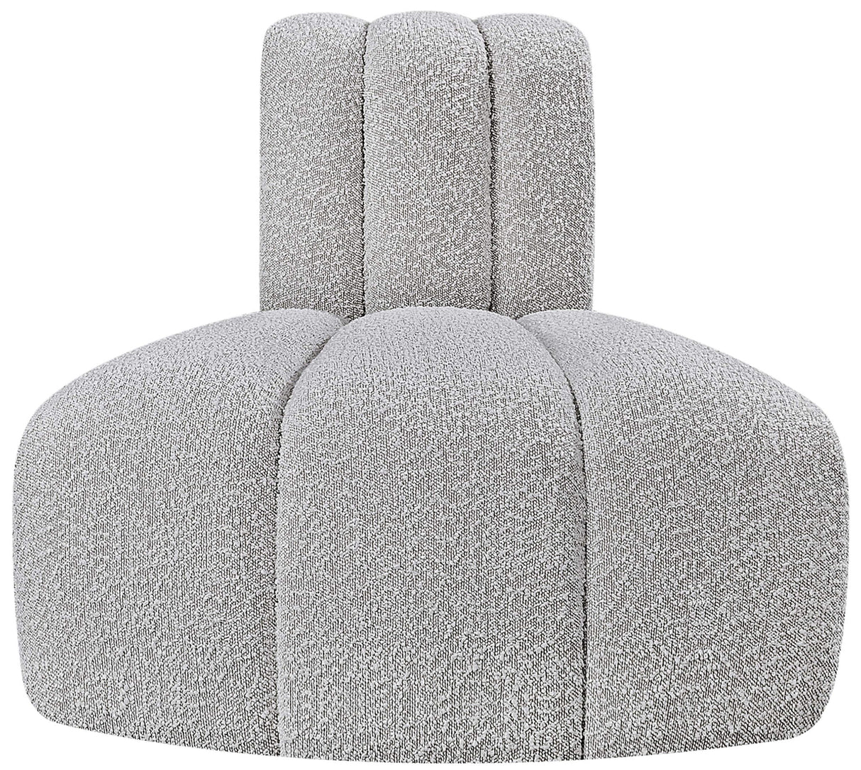 Arc - Boucle Fabric Reverse Corner