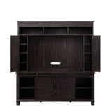 Apison - Entertainment Center Include 91617Fir) - Espresso