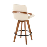 Cosmo - Counter Stool - Walnut