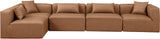 Cube - 5 Piece Modular Sectional