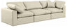 Comfy - Faux Leather Modular Sofa 3 Seats