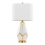 Geo - Rain Glass Table Lamp (Set of 2)