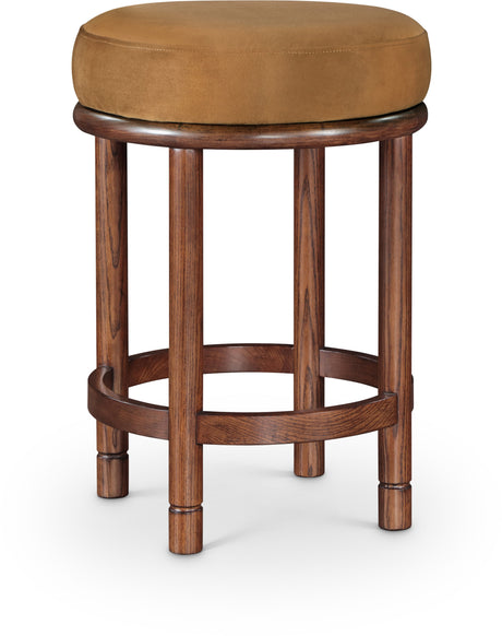Monette - Counter Stool With Brown Base