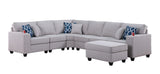 Cooper - Sectional Sofa With Ottomans And Cupholder