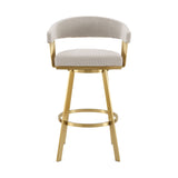 Chelsea - Swivel Fabric Stool