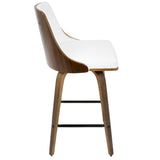 Gianna - Counter Stool (Set of 2) - Walnut Frame
