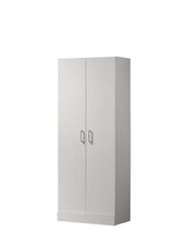 Alara - Height Simplistic Double Door Storage Cabinet - White