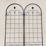 Metal Garden Trellis For Climbing Plants Outdoor Rustproof Plant Support Rose Trellis Netting Trellis