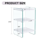 Modern 3 Layer Bedside Cabinet With Storage Function